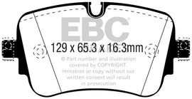 EBC DP42299R Brake Pads - Performance