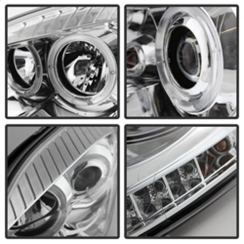 SPYDER 5010018 FITS: Dodge Ram 1500 06-08/Ram 2500 06-09 Projector Headlights LED Halo LED Chrm PRO-YD-DR06-HL-C Headlights