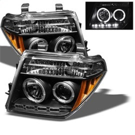 SPYDER 5011527 FITS: Nissan Frontier 05-08 Projector Headlights LED Halo LED Blk PRO-YD-NF05-HL-BK Headlights