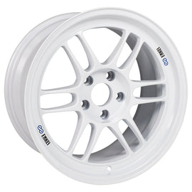 Enkei 3797906522WP FITS: RPF1 17x9 5x114.3 22mm Offset 73mm Bore Vanquish White Wheel Wheels Cast