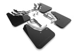 Rally Armor MF117-UR-BLK-MBK FITS: 2025 Hyundai Ioniq 5 N Black Mud Flap w/Metallic Black Logo Mud Flaps