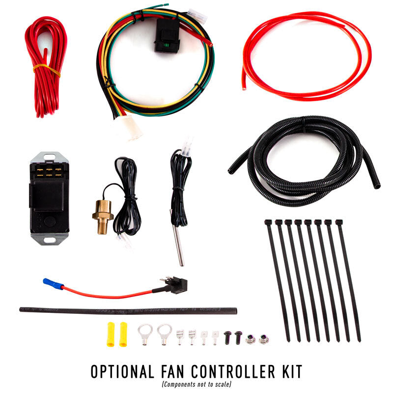 Mishimoto MMFS-XJ-89K FITS: Fans & Shrouds FITS: 89-01 Jeep Cherokee XJ 4.0L Performance Aluminum Fan Shroud w/ Controller Fans & Shrouds