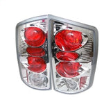 SPYDER 5002532 FITS: Dodge Ram 02-06 1500/Ram 2500/3500 03-06 Euro Style Tail Lights Chrome ALT-YD-DRAM02-C Tail Lights