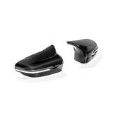 Akrapovic WM-BM/CA/3/G FITS: 2018+ BMW M5 (F90) / 2020 BMW M8 (F91/F92) Carbon Fiber Mirror Cap Set High Gloss Carbon Accessories