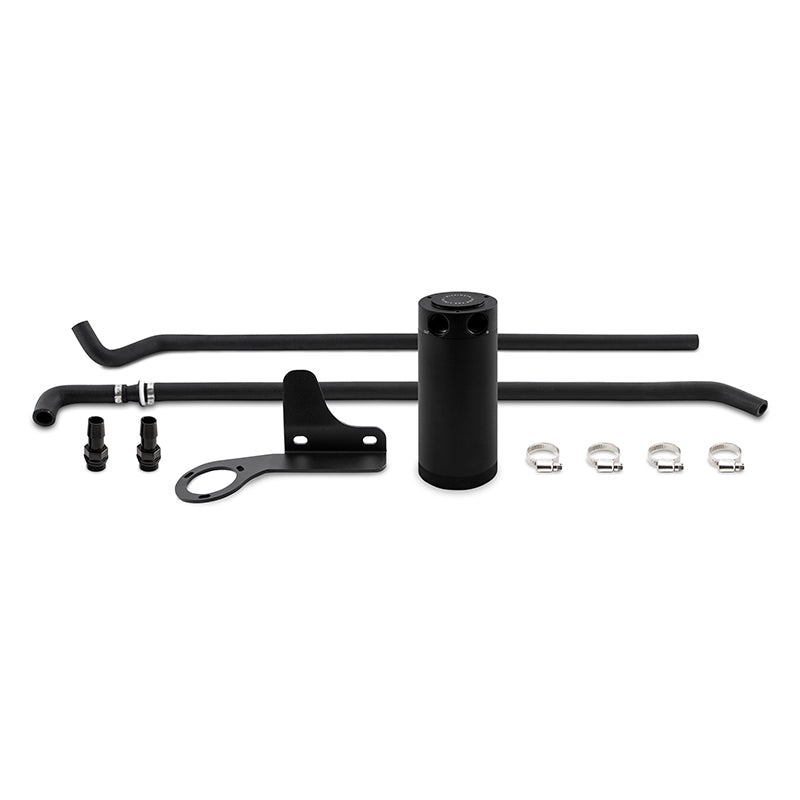 Mishimoto MMBCC-MS3-07PBE2 FITS: Oil Catch Cans FITS: 07-13 Mazda Mazdaspeed3 Baffled Oil Catch Can Kit Black (PCV Side) Oil Catch Cans