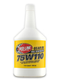 Red Line 57804 FITS: 75W110 GL-5 Gear Oil Quart Gear Oils