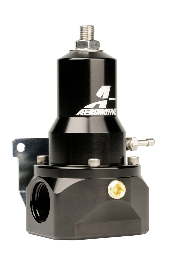 Aeromotive 13132 FITS: Regulator 30-120 PSI .500 Valve 2x AN-10 Inlets / AN-10 Bypass Fuel Pressure Regulators