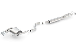 Borla 140505 FITS: 08-12 BMW 328i Sdm E90 2.0L RWD Dual Left Rear Exit Touring Cat-Back Exhaust Catback