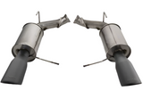 Roush 11-14 V6 Black Tip Axle Back Exhaust FITS: Mustang - RSH421145-BLK