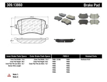 Load image into Gallery viewer, Stoptech 309.13860 FITS:StopTech Performance Brake Pads Brake Pads Performance