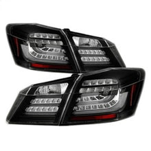 Load image into Gallery viewer, SPYDER 5082053 FITS: Honda Accord 2013-2015 4DR LED Tail Lights Black ALT-YD-HA13LED-LED-BK Tail Lights