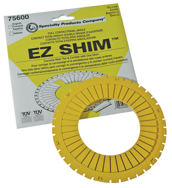 SPC Performance 75600 FITS: EZ Shim Dual Angle Camber/Toe Shim (Yellow) Alignment Kits