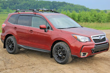 Load image into Gallery viewer, Rally Armor MF28-UR-BLK/GRY FITS: 14-18 Subaru Forester Black Mud Flap w/ Grey Logo Mud Flaps