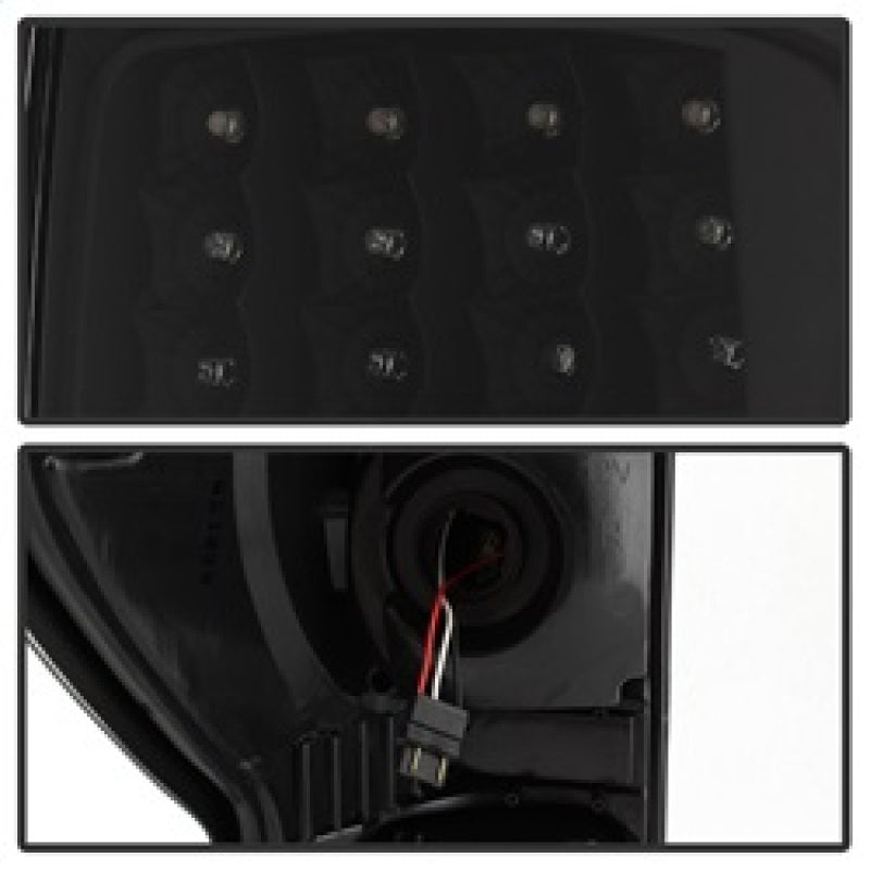 SPYDER 5013200 FITS:xTune Toyota Tundra 07-13 LED Tail Lights Black ALT-ON-TTU07-LED-BK Tail Lights