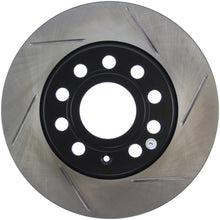 Load image into Gallery viewer, Stoptech 126.33131SL FITS:StopTech Power Slot Volkswagen GTI Rear Left Slotted Rotor Brake Rotors Slotted
