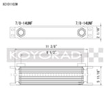 Koyo XC101103W FITS: Oil Coolers FITS: 10 Row Oil Cooler 11.25in x 3in x 2in (AN-10 ORB provisions) Oil Coolers
