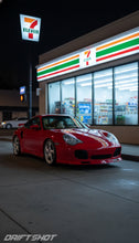 Load image into Gallery viewer, BetterBodies Motorsport Porsche 996 Turbo front lip spoiler, racing style upgrade for 1999–2004 Porsche 996 Turbo bumper enhancement.