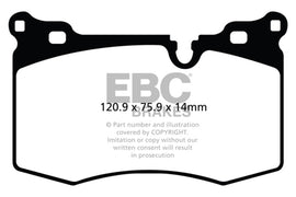 EBC DP31854C Brake Pads - Performance