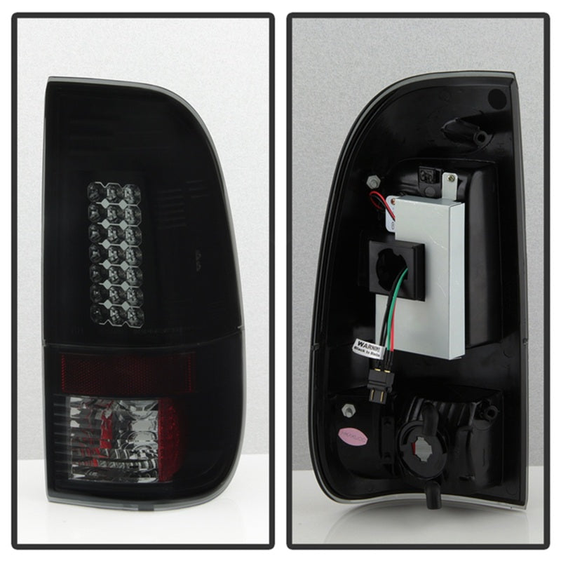 SPYDER 5083296 FITS: 08-16 Ford Super Duty LED Tail Lights Black Smoke ALT-YD-FS07-LED-BSM Tail Lights