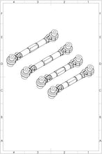 Load image into Gallery viewer, SPL Parts SPL RUA E9X FITS: 06-13 BMW 3 Series/1 Series (E9X/E8X) Rear Upper Arm Links Control Arms