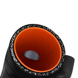 Mishimoto MMHOSE-SUB-IHBK FITS: 01-07 Subaru WRX / WRX STI Black Silicone Induction Hose Air Intake Components