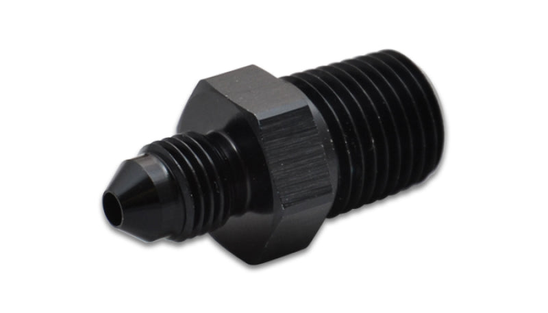 Vibrant 10213 FITS: -4AN to 3/8in NPT Straight Adapter Fitting Aluminum Fittings