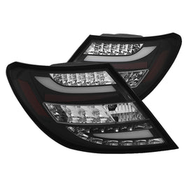 SPYDER 5072689 FITS: Mercedes Benz W204 C-Class 08-11 LED Tail Lights Incandescent only Blk ALT-YD-MBZC08-LED-BK Tail Lights