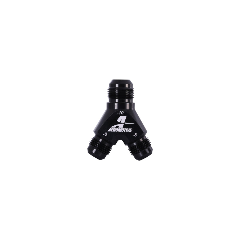 Aeromotive 15678 FITS: Y-Block AN-12 2x AN-10 Fittings