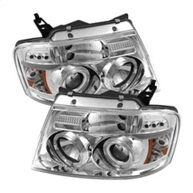 SPYDER 5010216 FITS: Ford F150 04-08 Projector Headlights Version 2 LED Halo LED Chrm PRO-YD-FF15004-HL-G2-C Headlights