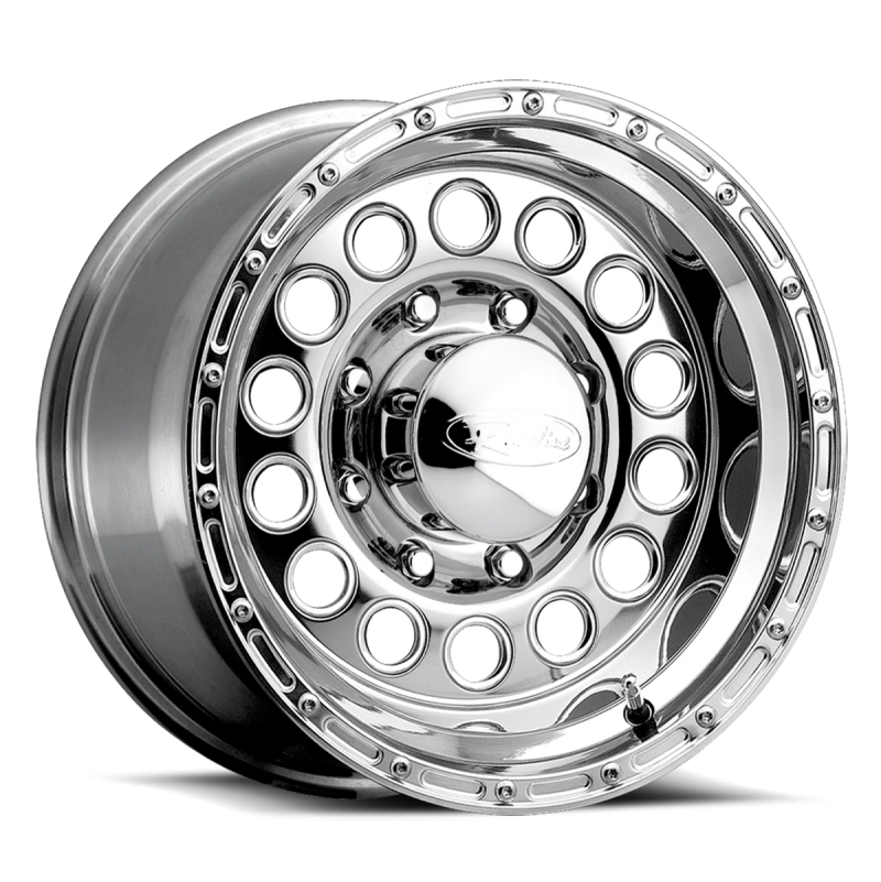 Raceline 887-68080 FITS: 887 Rock Crusher 16x8in / 8x165.1 BP / -20mm Offset / 130.81mm Bore Polished Wheel Wheels Cast