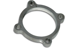 Vibrant 1438 FITS: GT series / T3 Turbo Discharge Flange (4 Bolt) with 3in Inlet I.D. T304 SS 1/2in Thick Flanges