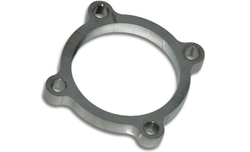 Vibrant 14380 FITS: GT series / T3 Discharge Flange (4 Bolt) with 3in Inlet ID Mild Steel 1/2in Thick Flanges