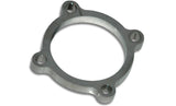 Vibrant 14380 FITS: GT series / T3 Discharge Flange (4 Bolt) with 3in Inlet ID Mild Steel 1/2in Thick Flanges