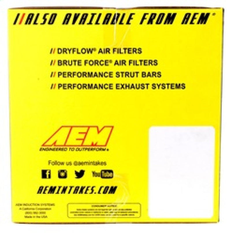 AEM Induction 21-839C FITS: -AEM 14-17 Mini Cooper S L4-2.0L F/I Gunmetal Gray Cold Air Intake Cold Air Intakes