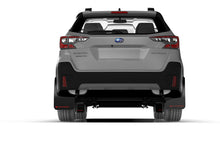 Load image into Gallery viewer, Rally Armor MF66-UR-BLK/WH FITS: 20-25 Subaru Outback Black UR Mud Flap w/White Logo Mud Flaps