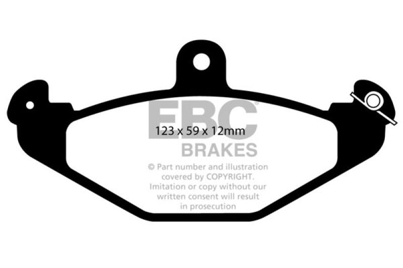 EBC DP2885/2 Brake Pads - Performance