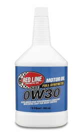 Red Line 11114 FITS: 0W30 Motor Oil Quart Motor Oils