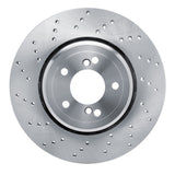 DFC 08-13 BMW M3 Left Rear Drilled Brake Rotor