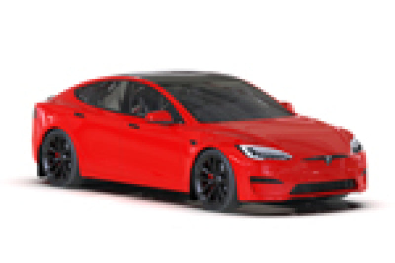 Rally Armor MF101-UR-BLK-RD FITS: 21-25 Tesla Model S / S Plaid Black UR Mud Flap w/Red Logo Mud Flaps