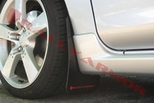 Load image into Gallery viewer, Rally Armor MF9-UR-BLK/RD FITS: 04-09 Mazda3/Speed3 Black UR Mud Flap w/ Red Logo Mud Flaps