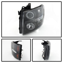 Load image into Gallery viewer, SPYDER 5009494 FITS: Chevy Silverado 1500 07-13 Projector Headlights LED Halo LED Blk PRO-YD-CS07-HL-BK Headlights