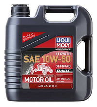 Load image into Gallery viewer, LIQUI MOLY 20080 FITS: 4L Motorbike 4T Synth SAE 10W50 Offroad Race Motor Oils