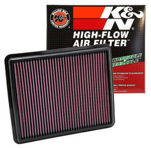 Load image into Gallery viewer, K&amp;N Engineering 33-2448 FITS:K&amp;N Replacement Air Filter 10-12 Hyundai Santa Fe/Kia Sorrento / 11-12 Hyundai Sonata/Kia Optima Air Filters Drop In