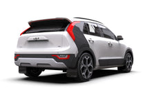 Load image into Gallery viewer, Rally Armor MF21-UR-BLK-DGRY FITS: 23-25 Kia Niro SG2 Black UR Mud Flap Dark Grey Logo Mud Flaps
