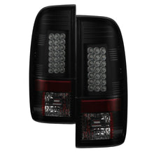 Load image into Gallery viewer, SPYDER 5083296 FITS: 08-16 Ford Super Duty LED Tail Lights Black Smoke ALT-YD-FS07-LED-BSM Tail Lights