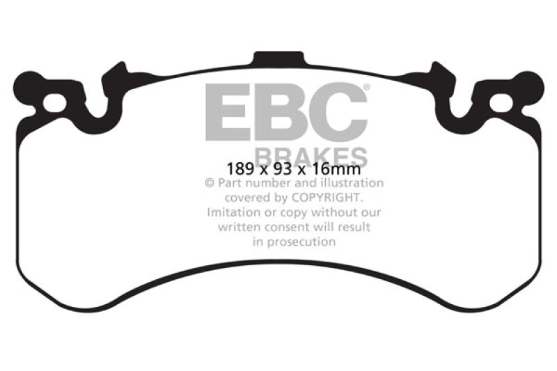 EBC DP32158C Brake Pads - Performance