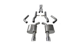 CORSA Performance 14996 FITS: 2015-2023 Dodge Charger SRT/Scat Pack/R/T 6.4L Polished Xtreme Cat-Back Exhaust Catback