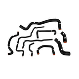 Mishimoto MMHOSE-GLF-99BK FITS: Hoses FITS: 99-05 Volkswagen Golf 1.8T Black Silicone Hose Kit Hoses