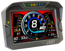 Load image into Gallery viewer, AEM 30-5700 FITS: CD-7 Non Logging Race Dash Carbon Fiber Digital Display (CAN Input Only) Gauges