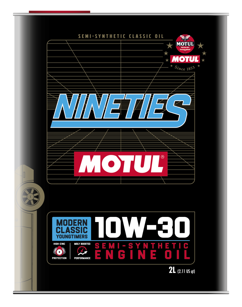 Motul 110620 FITS: 10W30 Classic Nineties Oil 10x2L Motor Oils